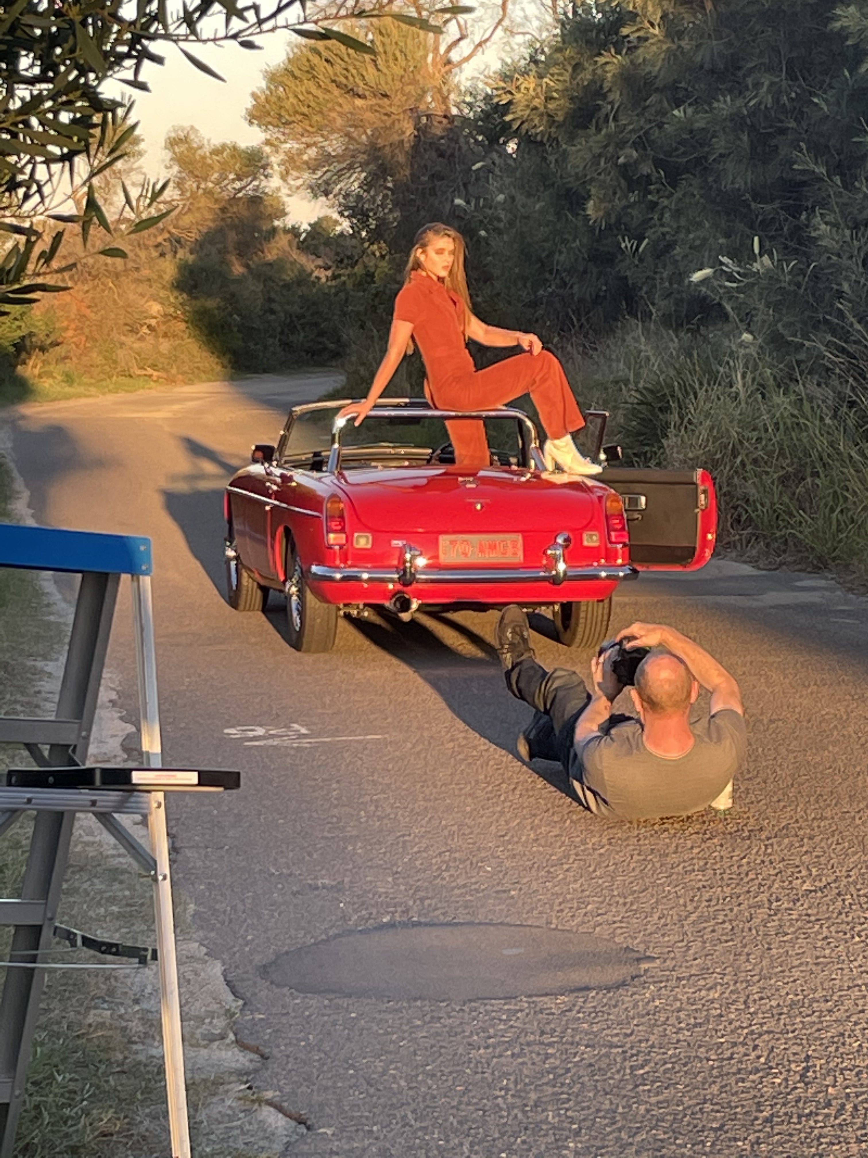 1971 MG B MK II Roadster available for photo shoot hire in Sydney